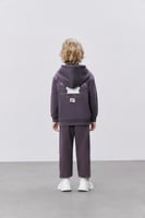 Hoodie Ash Purple Kids