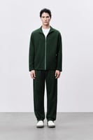 جاكت بيكيه رجالي أخضر غامق