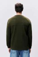 سويتر أخضر غامق رجالي