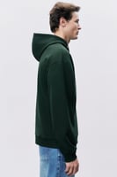 هودي أخضر غامق رجالي