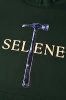 هودي أخضر غامق رجالي