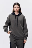 هودي رمادي للجنسين