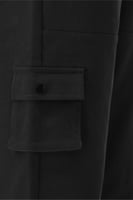 بنطال كارجو عملي بقصّة عادية للأطفال - رمادي غامق