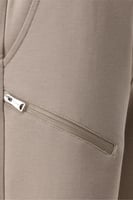 بنطال بقصة كلاسيكية من القطن للجنسين - بيج