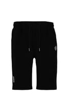 شورت كارجو بقصة عادية للجنسين - أسود