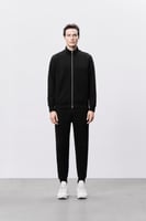 بنطال رجالي إنترلوك أسود