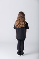 ليقنز أواي للأطفال بحواف واسعة أسود