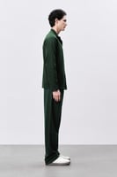 جاكت بيكيه رجالي أخضر غامق