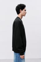 سويتر أسود رجالي