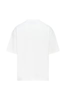 تيشيرت أوفرسايز بجيب وخياطة غير متماثلة للجنسين -...