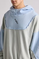 هودي بقصة واسعة ورقبة عالية بشعار سيلين للجنسين أز...