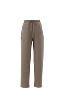 بنطال بقصة كلاسيكية من القطن للأطفال - كاكي