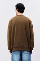 سويتر بني رجالي