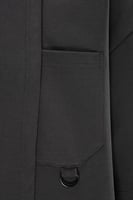 تيشيرت أوفرسايز بجيب وخياطة غير متماثلة للجنسين -...