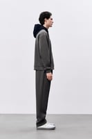 هودي رمادي للجنسين