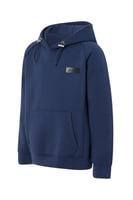 هودي كاجوال أوفرسايز للأطفال للجنسين - أزرق داكن