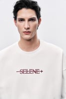 سويتر أبيض فاتح رجالي