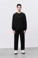 بنطال أسود رجالي