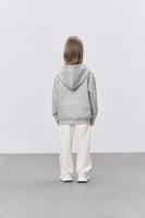 هودي رمادي للأطفال