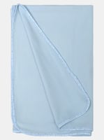 طقم بيبي ازرق. اربع قطع بأزرار خلفية