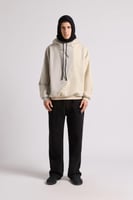 قطعة رأس برباط ورقبة عالية للجنسين أسود