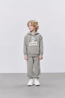 هودي رمادي للأطفال