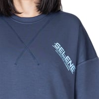 تيشيرت بشعار سيلين من الأمام للجنسين (ازرق)