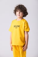 تيشيرت أواي برتقالي للأطفال