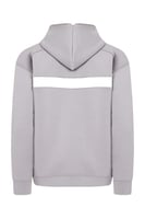 هودي بجيب أمامي أوفرسايز للأطفال للجنسين - رمادي