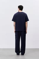 تيشرت أزرق للجنسين