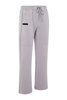 بنطلون كاجوال أوفرسايز للجنسين - رمادي