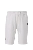 شورت كارجو بقصة عادية للجنسين - أوف وايت