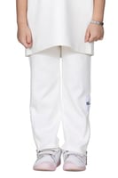 بنطلون سيلين بقصة واسعة للأطفال (اوف وايت)