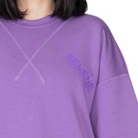 تيشيرت بشعار سيلين من الأمام للجنسين (بنفسجي)