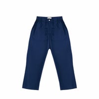 Oasis Comfort – بنطلون لينن واحة الراحة كحلي