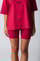 شورت أواي رياضي أحمر