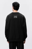 سويتر أسود رجالي