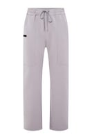 بنطلون كاجوال أوفرسايز للجنسين - رمادي