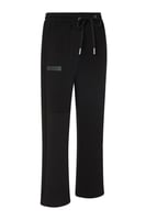 بنطلون كاجوال أوفرسايز للأطفال للجنسين - أسود