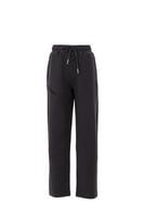 بنطال بقصة كلاسيكية من القطن للأطفال - رمادي غامق