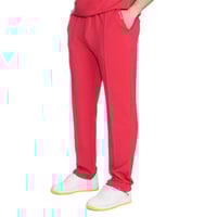 بنطلون سيلين بقصة واسعة (احمر )