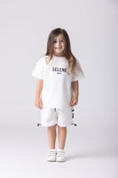 شورت أواي أبيض للأطفال