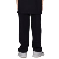 بنطلون سيلين بقصة واسعة للأطفال (اسود)