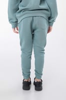 بنطلون سيلين بقصة ضيقة من الأسفل للاطفال كاكي