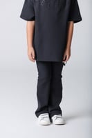 ليقنز أواي للأطفال بحواف واسعة أسود