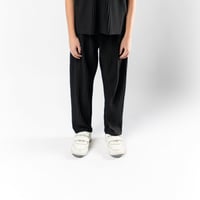 بنطلون واسع للأطفال للجنسين اسود