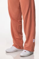 بنطلون سيلين واسع وردي داكن