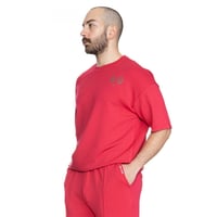 تيشيرت بشعار سيلين من الخلف للجنسين (احمر)