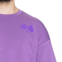 تيشيرت بشعار سيلين من الخلف للجنسين (بنفسجي)