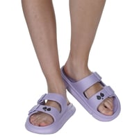 شبشب مفتوح من الأمام ، سهل الارتداء مع وسادة قدم و...